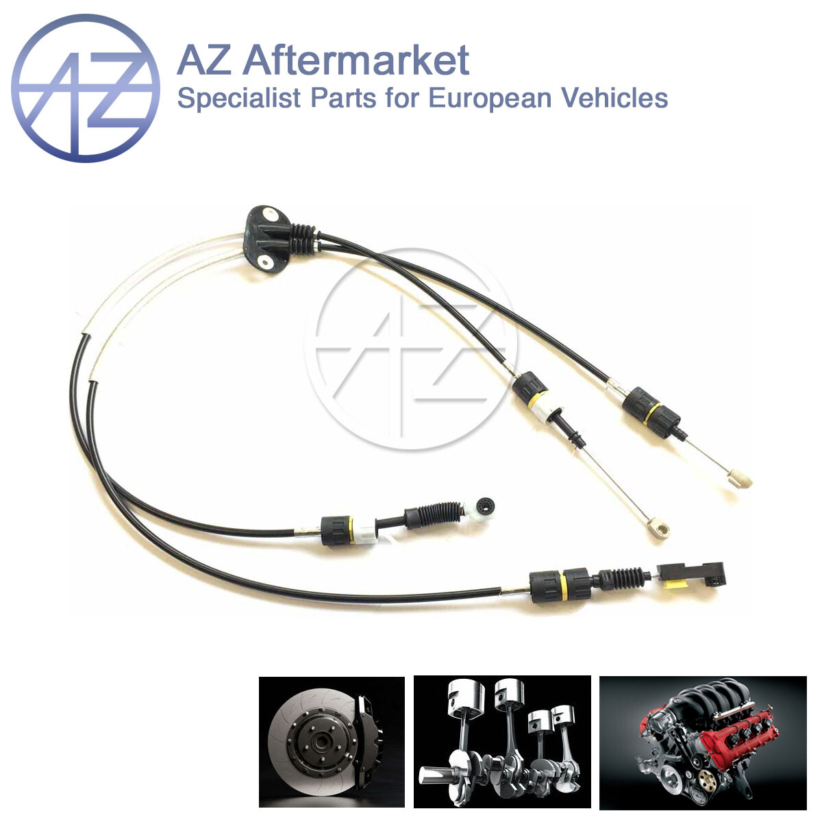 AZ Gear Change Cable Fit For 1998-2004 Ford Focus Mk1 1.8L Replacement ...