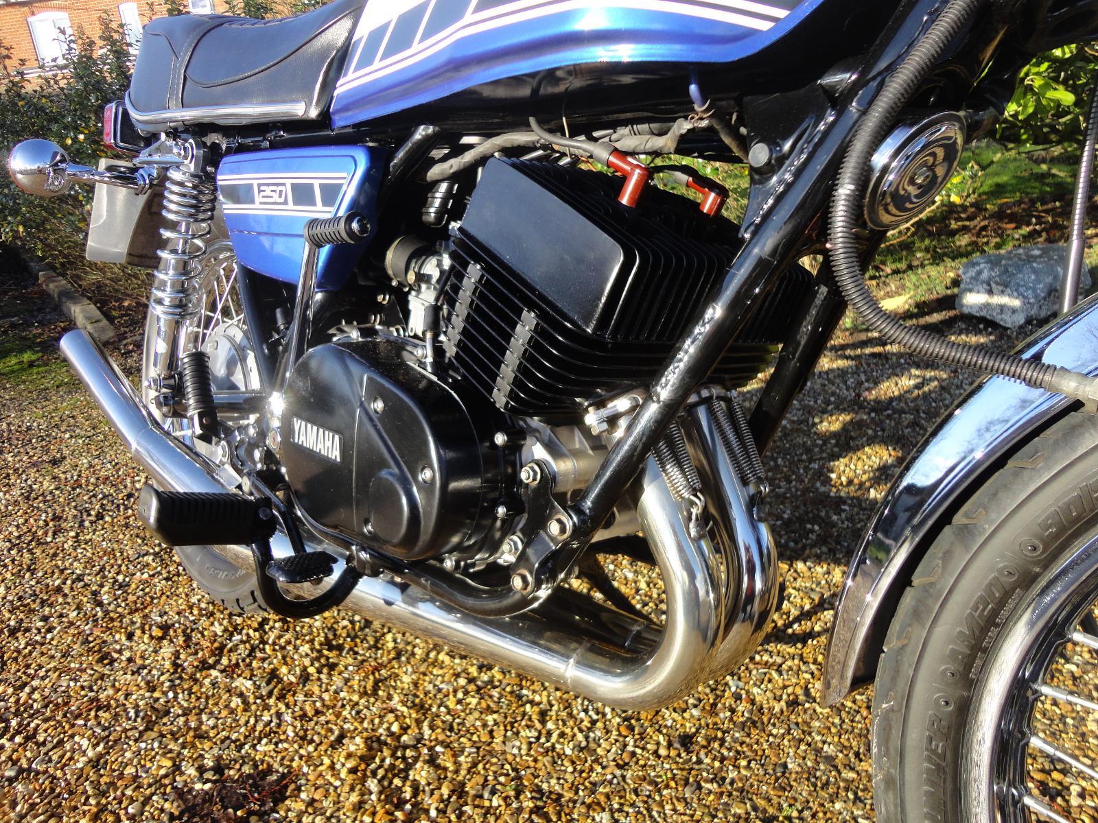 YAMAHA RD250, 1976, UK MODEL, MATCHING NUMBERS, HIGSPEED EXPANSION