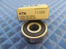 New NTN Deep Groove Bearing 6200LLBC3/EM 6200LLBC3 EM 10MM ID X 30MM OD X 9 MM W