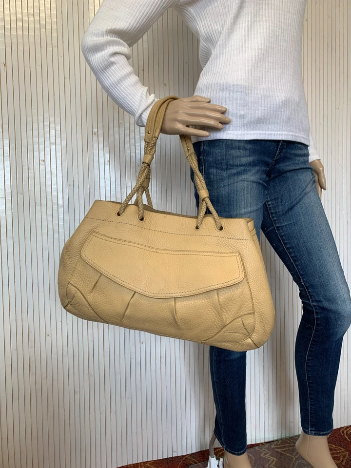 Sac à main Fourre-tout Cole Haan cuir beige S046 - Photo 1/4
