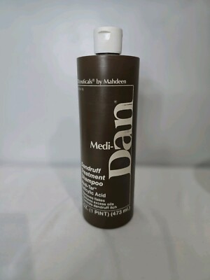 Medi Dan 16 OZ Extra Strength Medicated Dandruff Treatment Tar Shampoo  Read