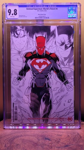 Batman/Superman: World's Finest Issue #4  Year 2022 CGC Graded 9.8 Comic Book