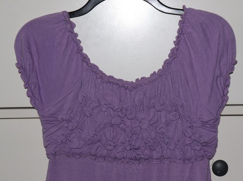 Nuevo con etiquetas Kenar Lavanda Bebé Ahumado Muñeca Manga Gorra Top Talla M - Imagen 2 de 11