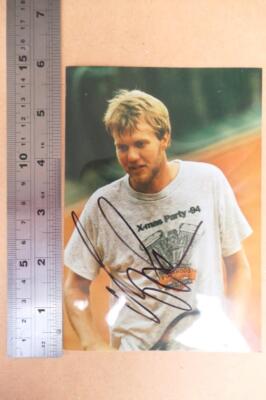 Magnus Larsson  Tennis Player - Hand signed original autograph (file BL2)