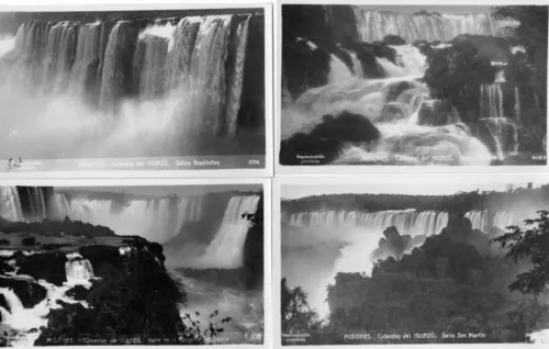 27 misiones cataratas del iguazu waterfalls argentina rp pcs unused 1930's u715 image 2