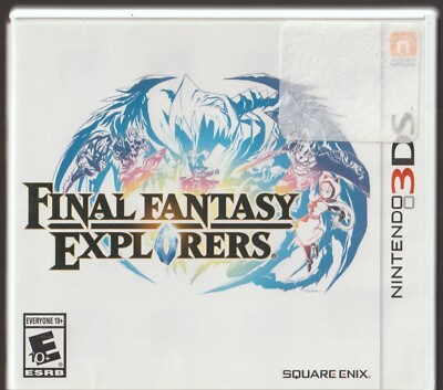 Nintendo 3DS -FINAL FANTASY EXPLORERS - GAME/CASE/INSERT | eBay