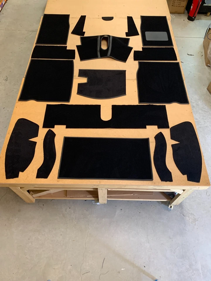 MIDGET 1500 RHD BLACK CARPET SET 1974-1980 - Image 2 of 4