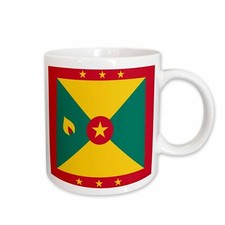 3dRose Flag of Grenada - Caribbean island - red yellow green - Isle of Spice - c
