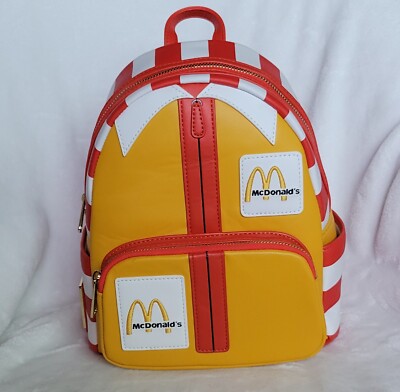 McDonald\'s Ronald McDonald Cosplay Mini Backpack, Accessory Collection NEW McDonald main image 2