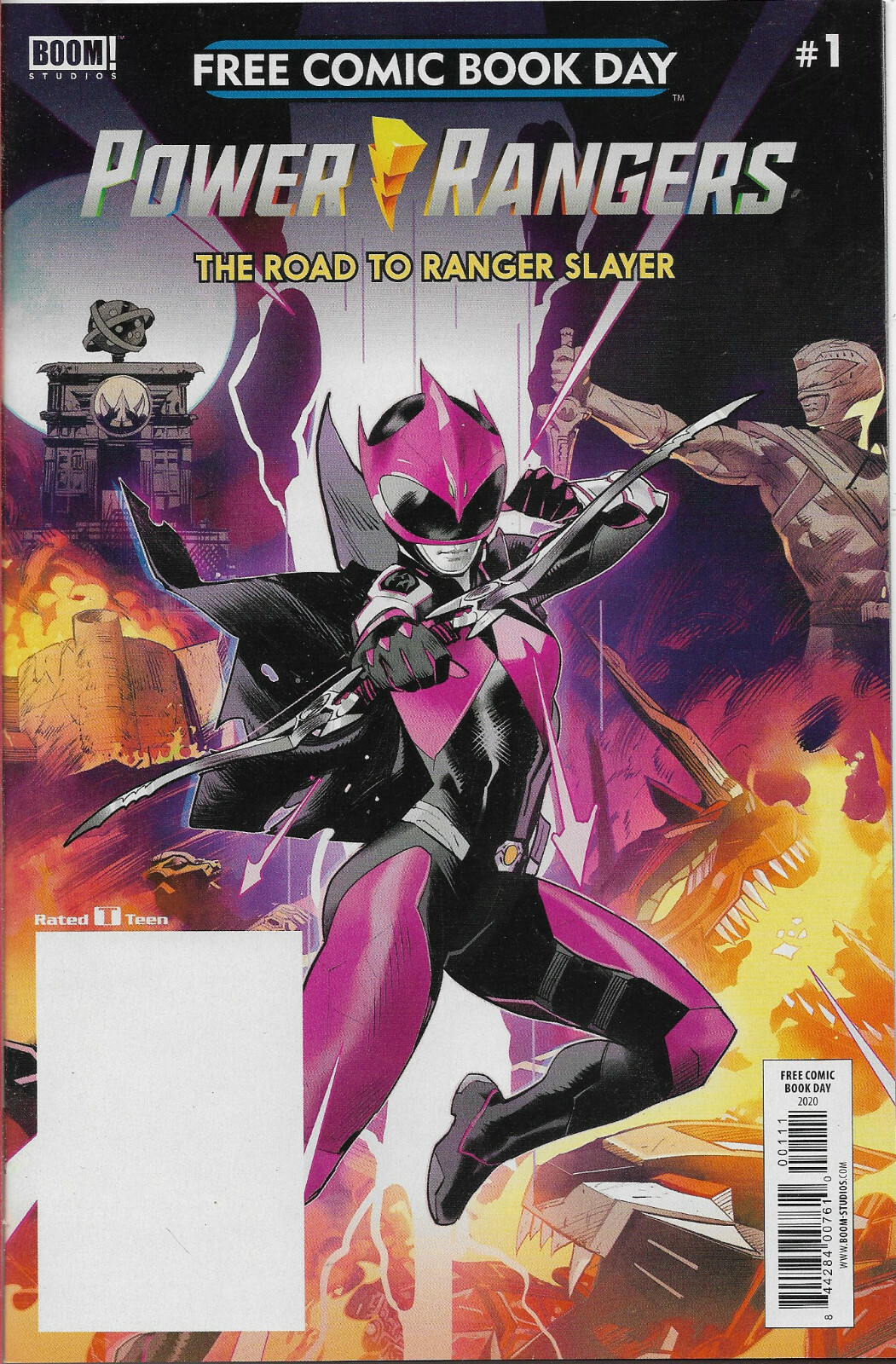 POWER RANGERS - ROAD TO RANGER SLAYER #1 - FCBD 2020 - New Bagged