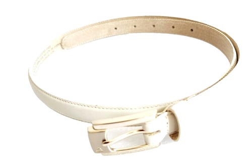 Liz Claiborne Genuine Snakeskin Belt Gold Wing Buckle  display picture 1