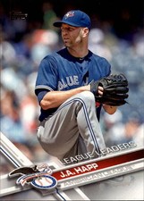 2017 Topps #131 J. A. Happ Toronto Blue Jays League Leaders