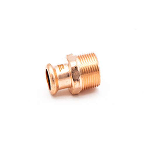 PrimaPress M-Class Pressfit 15mm x 3/4 Male Iron Straight - 30076257
