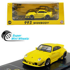 Cm-model 164 993 Widebody Yellow With Accessories