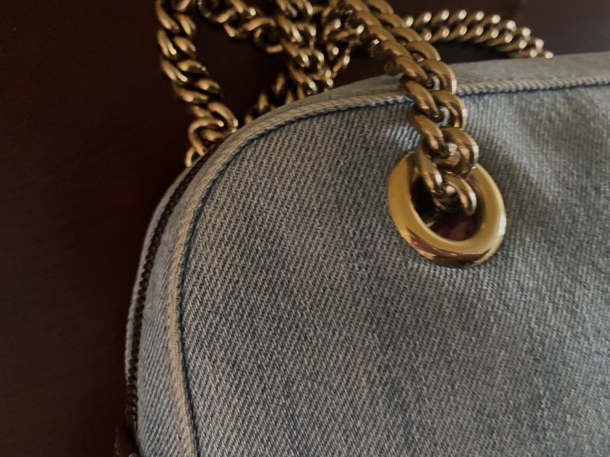 HERMES GUCCI 2点セット 030366 Gucci Soho Disco GG Tassel Chain Crossbody Flap Leather Bag