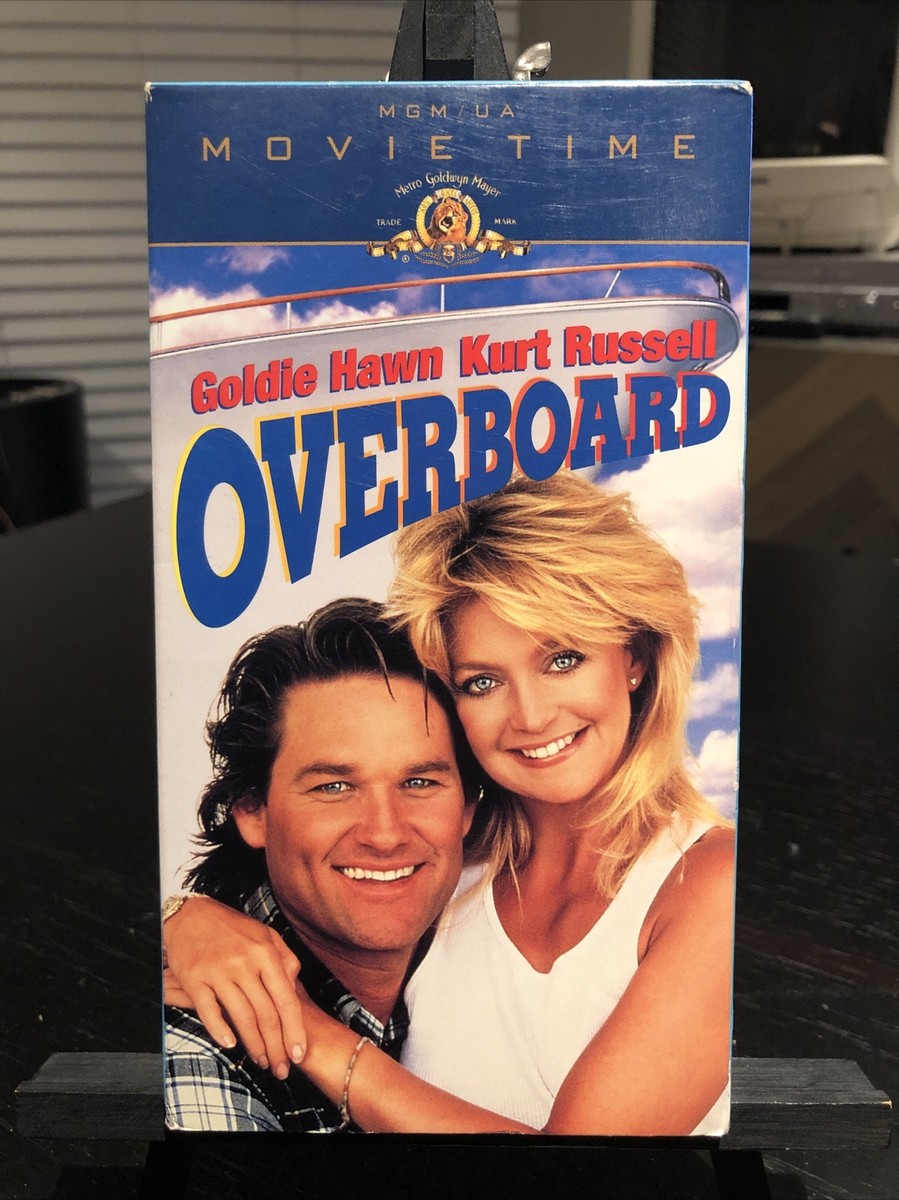 Overboard (VHS 1997) 1987 Goldie Hawn Kirt Russell Romantic Comedy