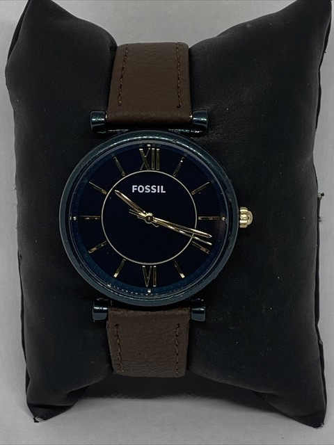 Fossil Women Carlie Three-hand Teal 