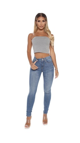 Fashion Nova High Rise Skinny Jeans 