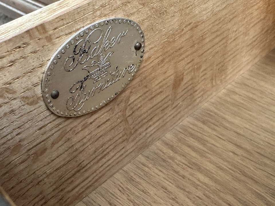 Pair Michael Taylor Baker Furniture Far East Collection Chinoiserie