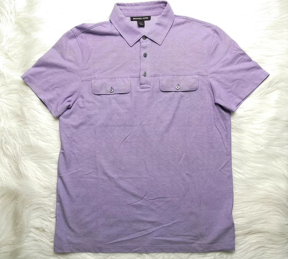 Michael kors shirts purple new arrivals