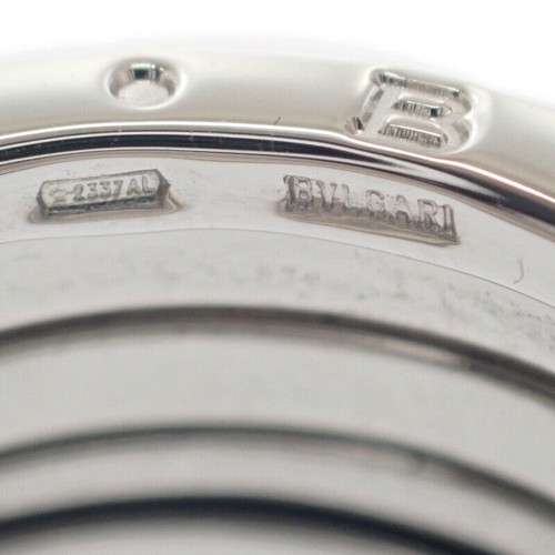 BVLGARI B-zero1 Ring K18 White Gold Size US 9 TGIS - Picture 5 of 7