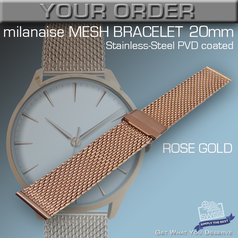 Heren - Zwarte - Metalen band - 20 mm - Klittenband