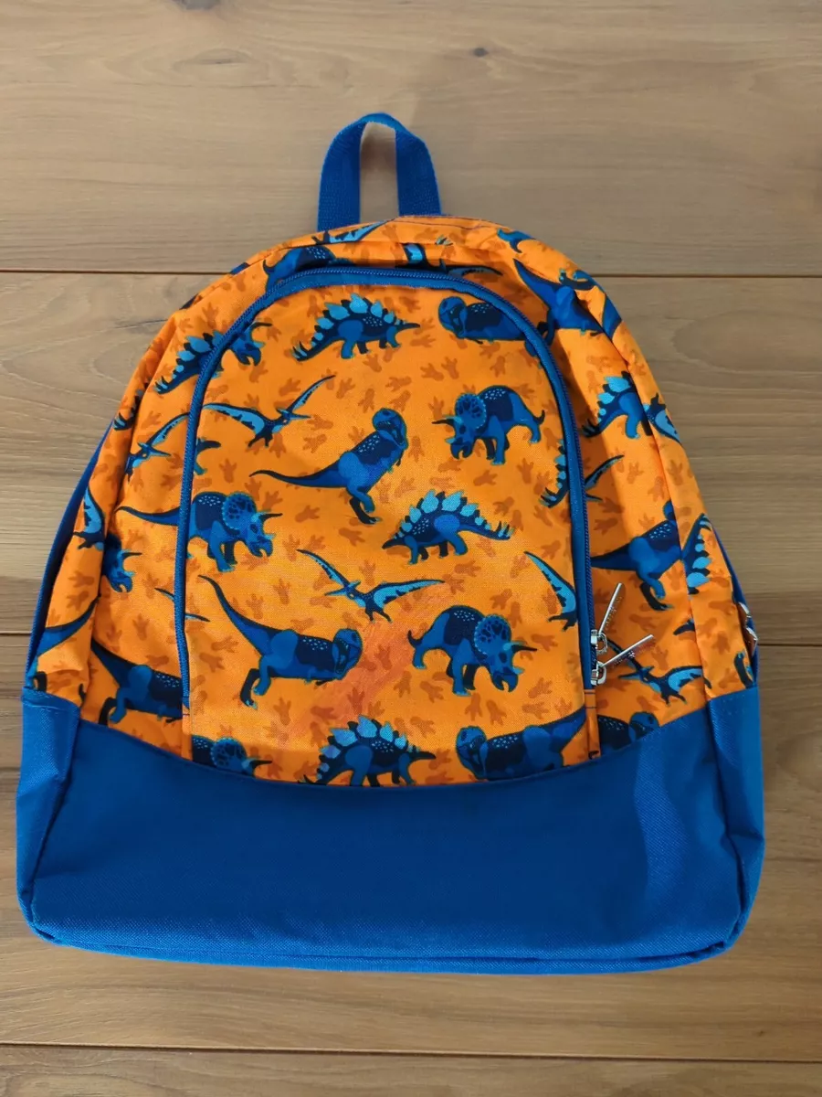 Dinosaur Dino Mini Backpack Preschool PreK Blue and Orange eBay
