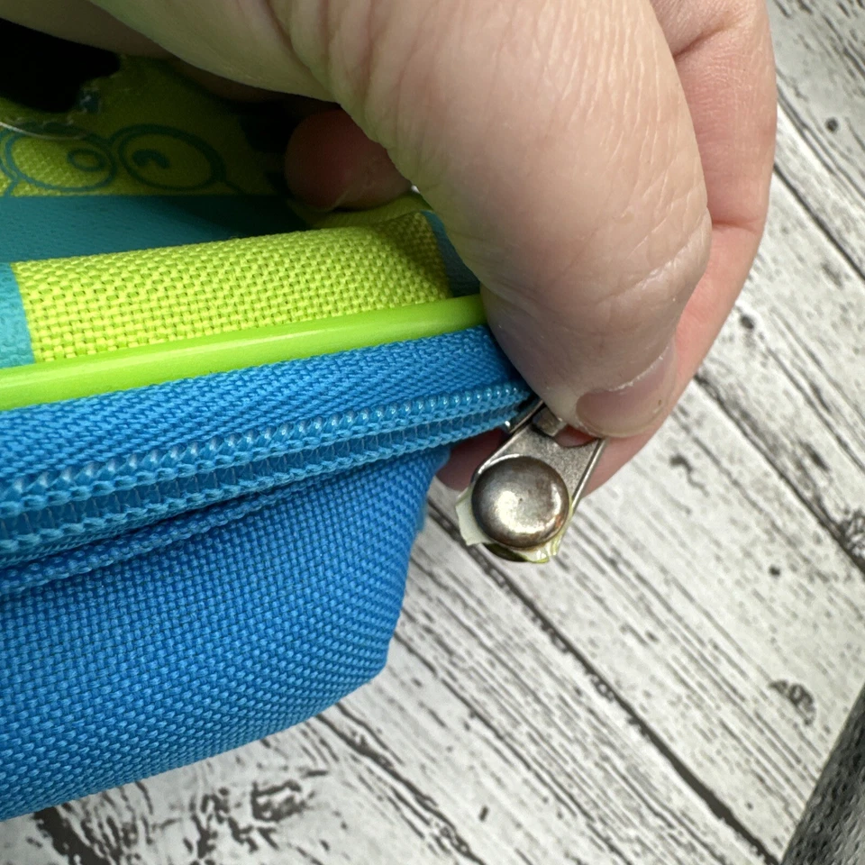 Bolsa de almuerzo Sanrio Keroppi aislada Zak 2008 cremallera lados suaves Foto 2 de 4