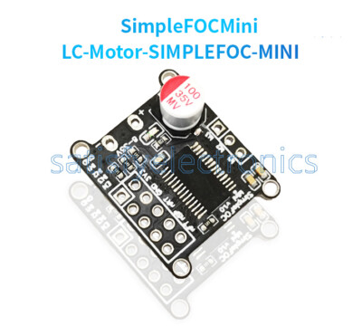 Mini DC Brushless Motor Driver Board Simple FOC Control Driver SVPWM Control