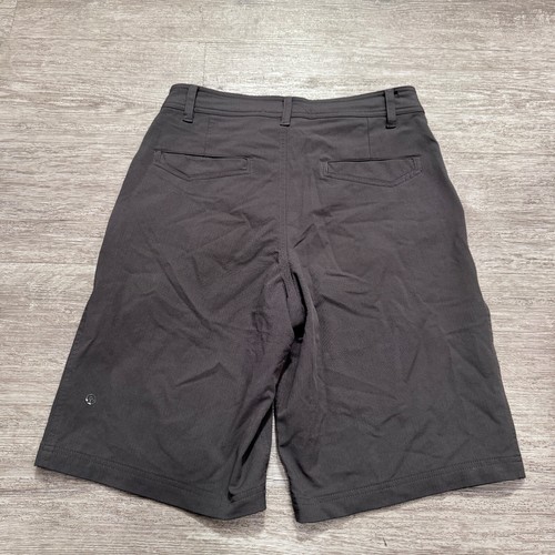 Lululemon pantaloncino uomo 30 grigio chino grigio tecnico chino casual adulto preppy lounge - Foto 8 di 13
