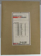 NOS FP Diesel FP-6V1282 Gasket Set For Caterpillar 3306 Fuel System