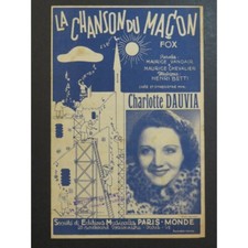 La Canzone Del Muratore Charlotte Dauvia 1941