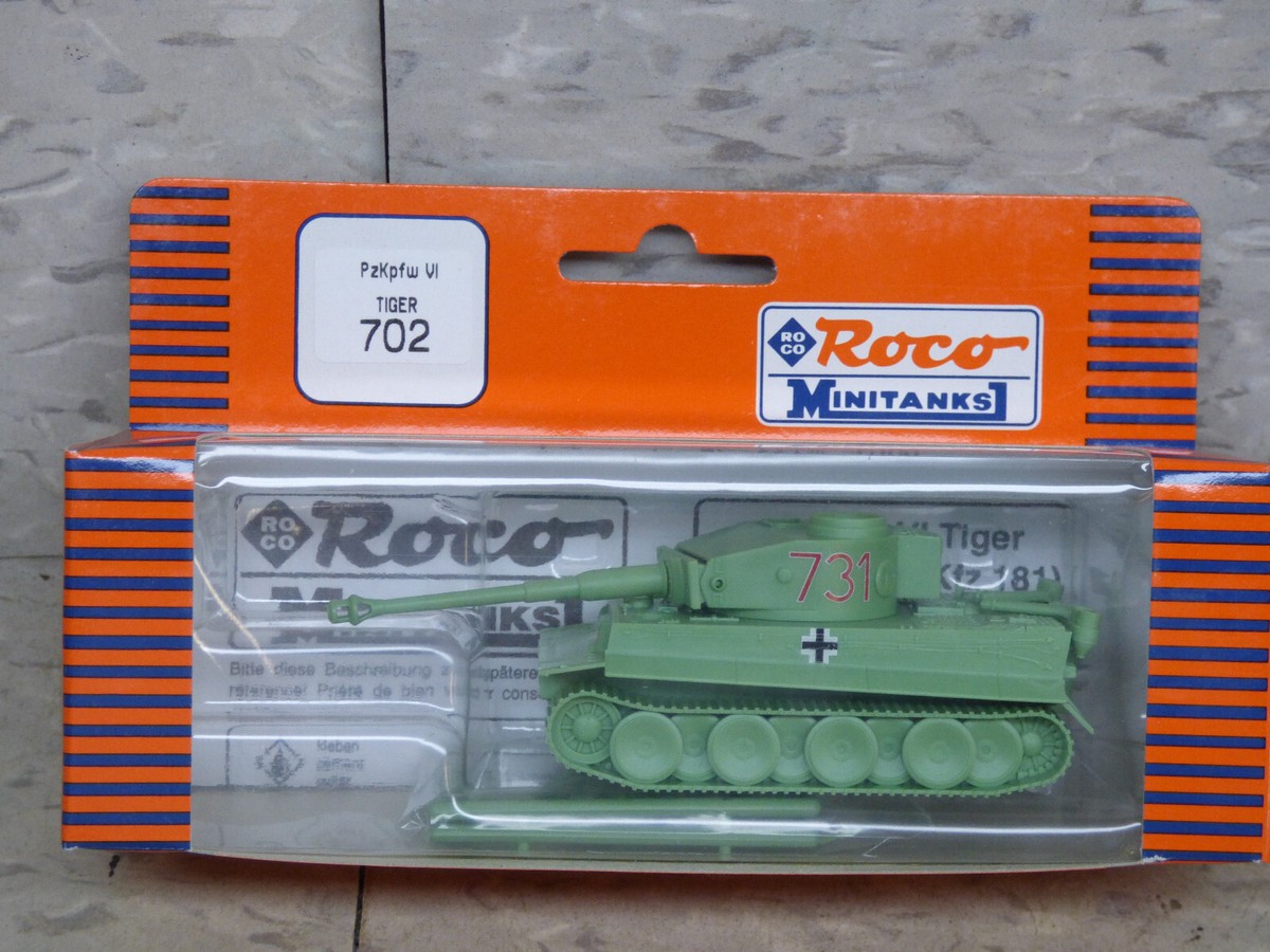 Roco Minitanks (NEW Version) WWII German Tiger I Heavy Battle Tank