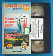 VHS Film Ita Dokumentarfilm Take Off Die Luftfahrt Tricolor Pfeile (V155)°