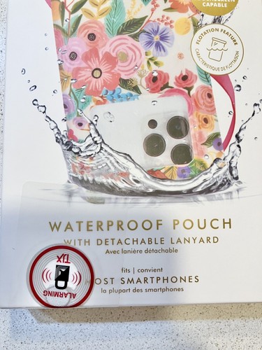 Rifle Paper Co. IP68 Floating Waterproof Phone Pouch / Case (Regular Size) Float - Photo 2 sur 10