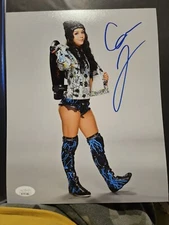 Cora Jade SIGNED 8x10 Photo Autographed *JSA CERT*  WWE  NXT