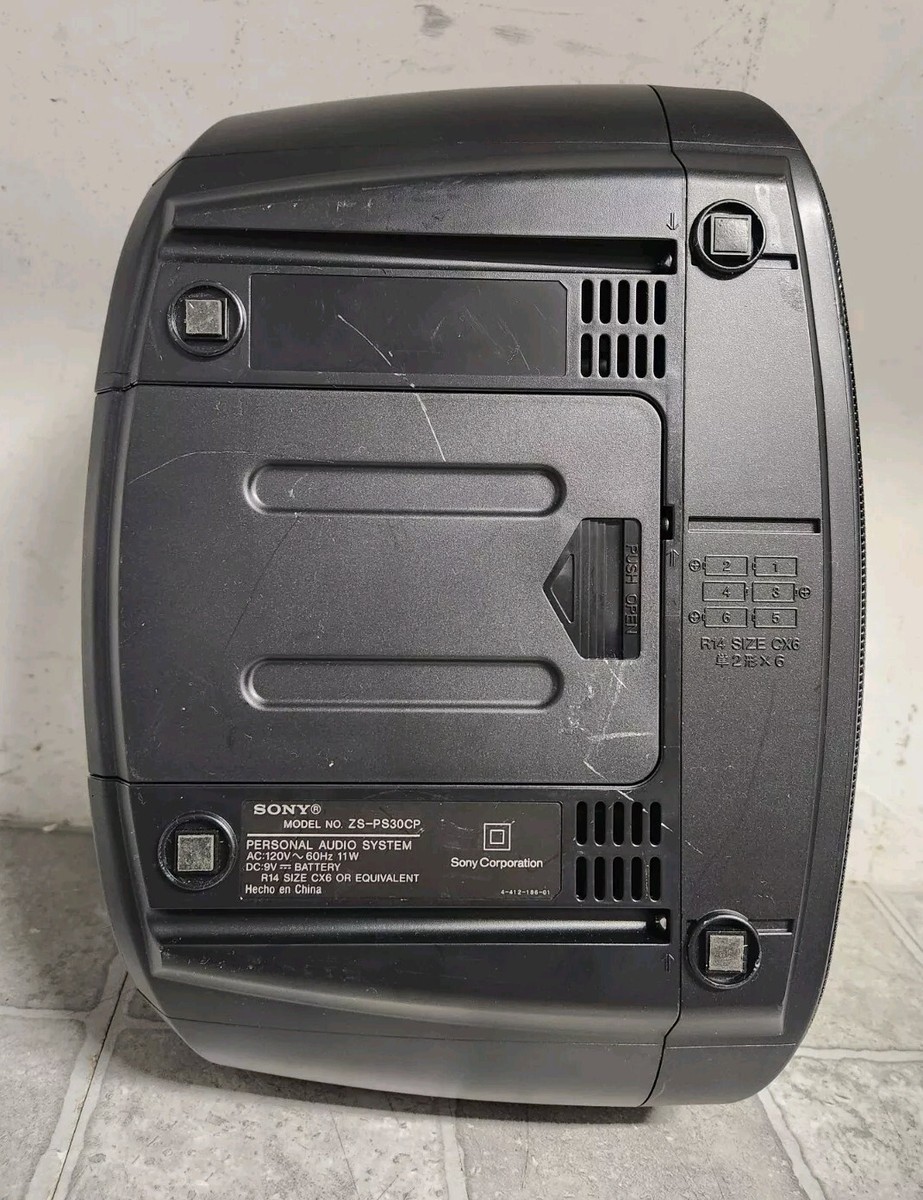 ラジオ・コンポ SONY Personal Audio System Sony Personal Black Audio System ICF-CS15iPN - (TW46870