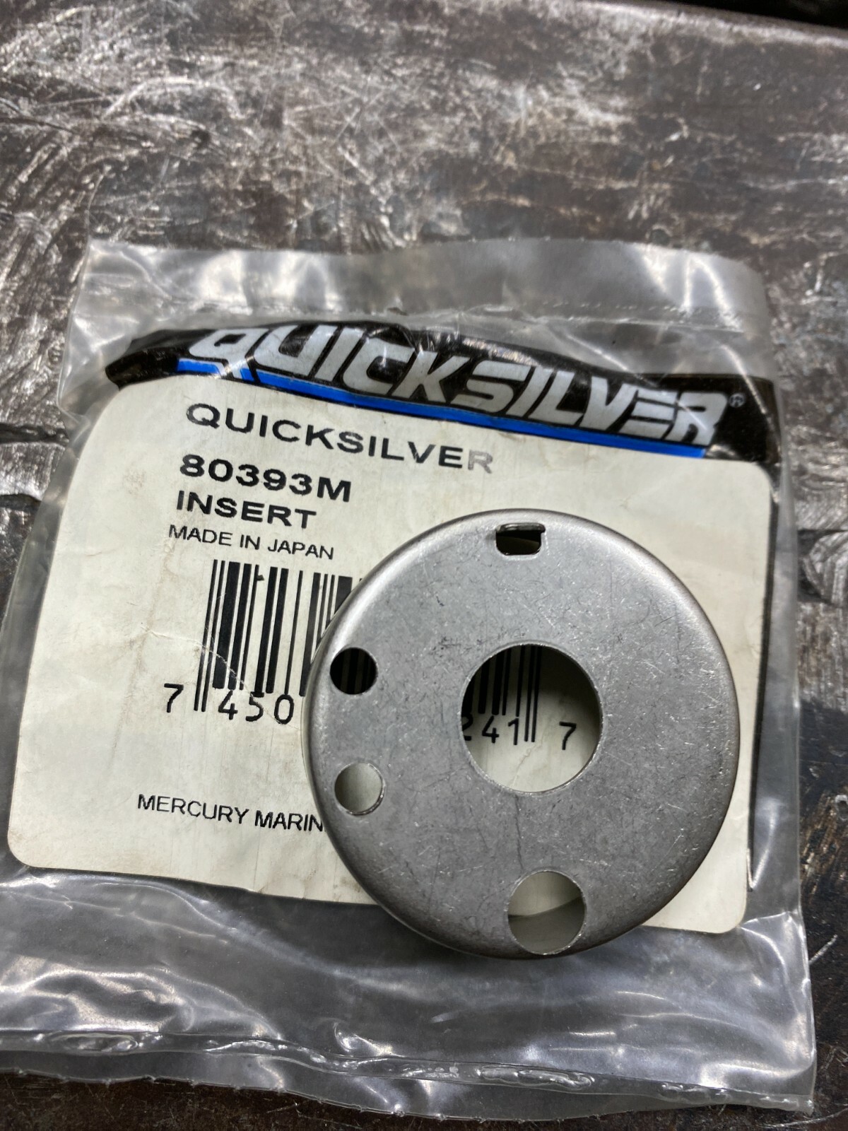 NOS OEM MERCURY QUICKSILVER INSERT PN 80393M for sale online | eBay