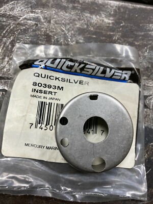 NOS OEM MERCURY QUICKSILVER INSERT PN 80393M for sale online | eBay