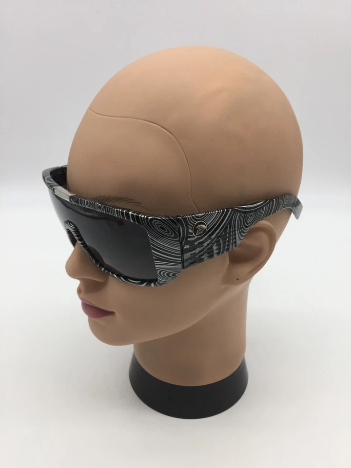 Gafas de sol deportivas de gran tamaño negras/grises DUBERY lentes grises Foto 2 de 4