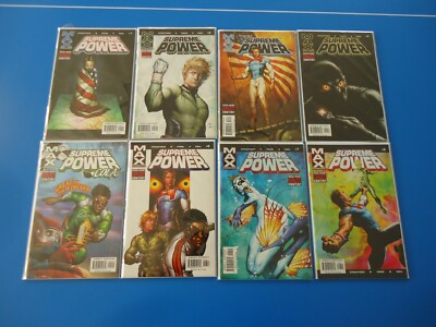Marvel Max Supreme Power #1-18 Complete Series VF/NM High Grade 2003 STRACZYNSKI