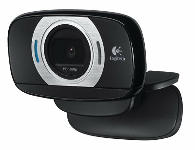 Logitech C615 HD Webcam USB schwarz HD-Videos 720p-Auflösung Neuware