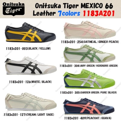Onitsuka Tiger MEXICO 66 Leather 9colors 1183A201 Unisex Onitsuka Tiger MEXICO 66 Leather 9colors 1183A201 Unisex