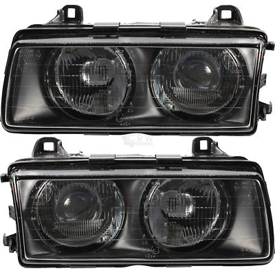 Scheinwerfer Set für BMW 3er E36 Bj. 90-94 H1+H1 Limousine Coupe Cabrio Touring 