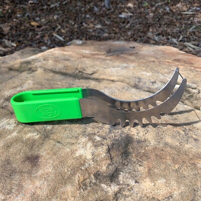 Watermelon Cantaloupe Honeydew Cake Melon Slicer Server Knife Cutter Scoop Tool