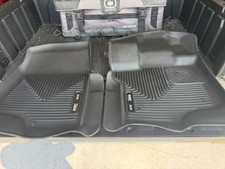 Husky Liners Weatherbeater Front Black Floor Liners For Ford F-150 Pair 18361 Husky Liners Weatherbeater Front Black Floor Liners For Ford F-150 Pair 18361