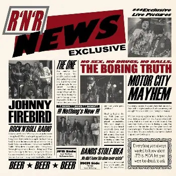 Johnny Firebird / Motor City Mayhem RNR News WHITE VINYL, NUMBERED Ghost T
