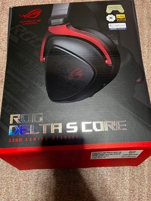 ASUS DELTA S CORE Gaming Kopfhörer Kabelgebunden Over-Ear Stereo Headset Neuw...