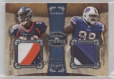 2011 Topps Five Star 4/15 Von Miller Marcell Dareus #FSDP-MD Dual Patch 3b8