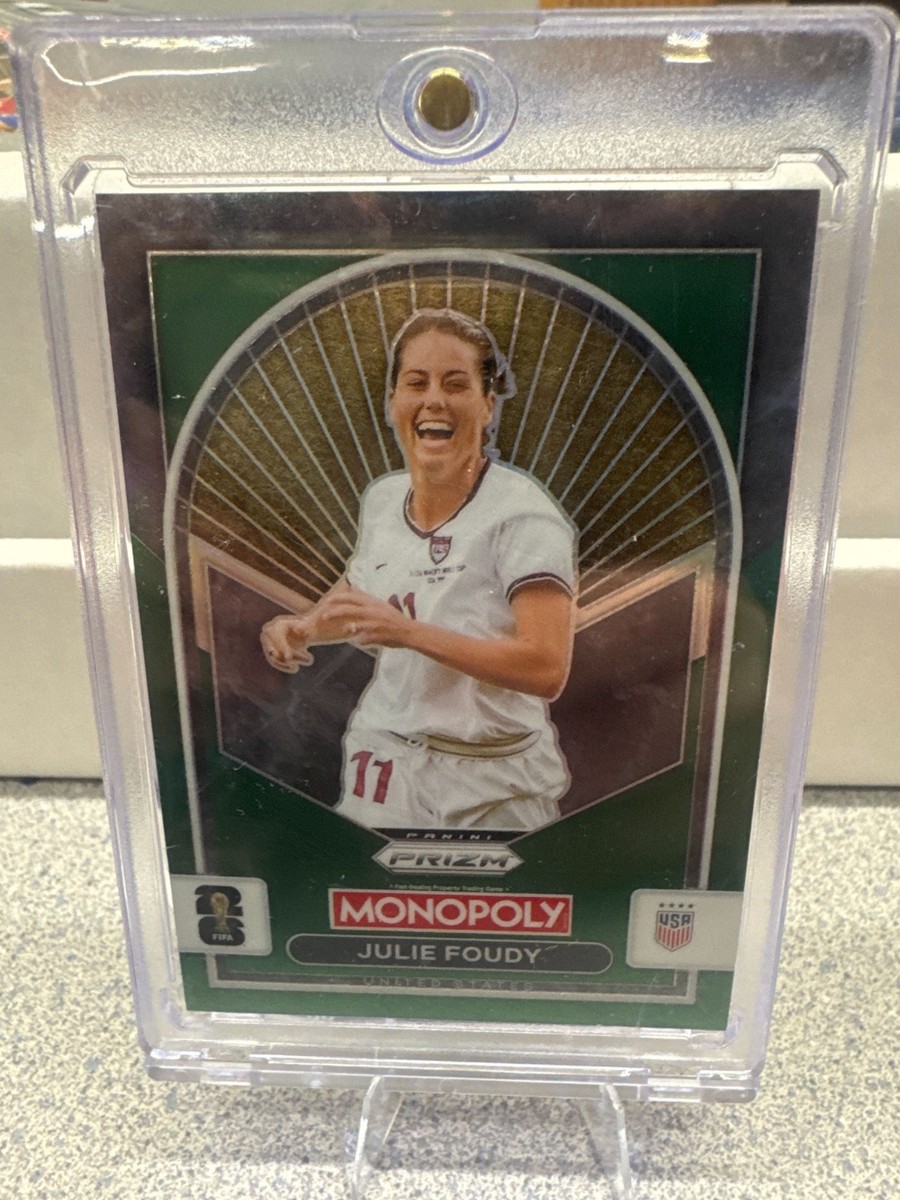 2026 Panini Prizm FIFA World Cup Card #93 Julie Foudy - USWNT